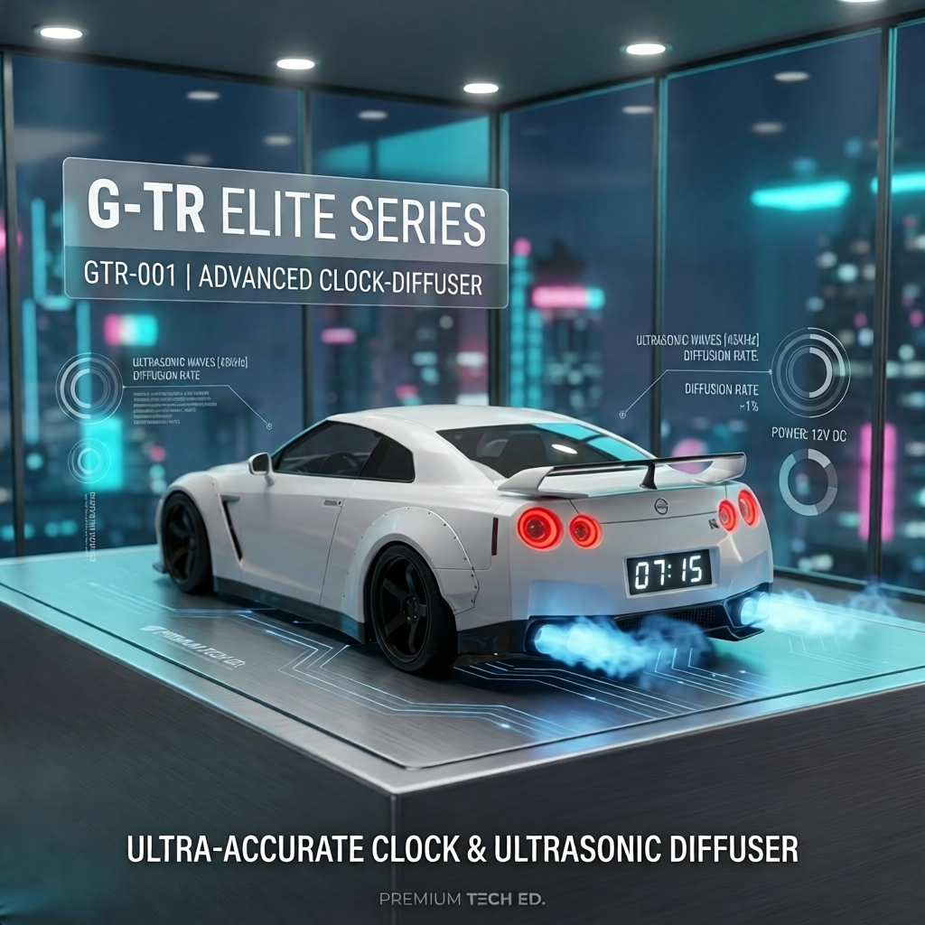 🏎️Hypercar Alarm Clock⏰Realistic Engine & Light Effects🔥