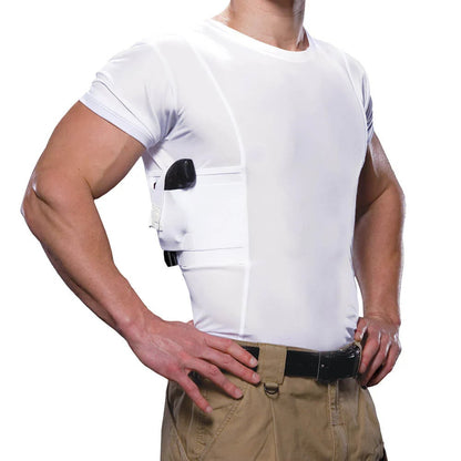Ghost Tee-Concealed Carry Crew Neck Tee