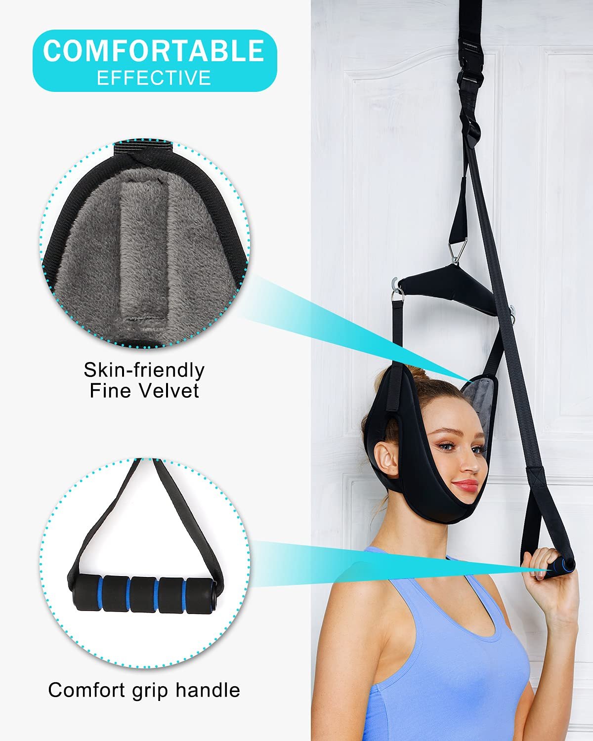 Cervical Neck Traction Device – At-Home Decompression & Pain Relief