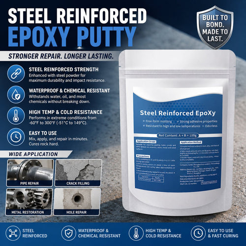 🔥🛠️ High-Strength Multi-Purpose Repair Clay
