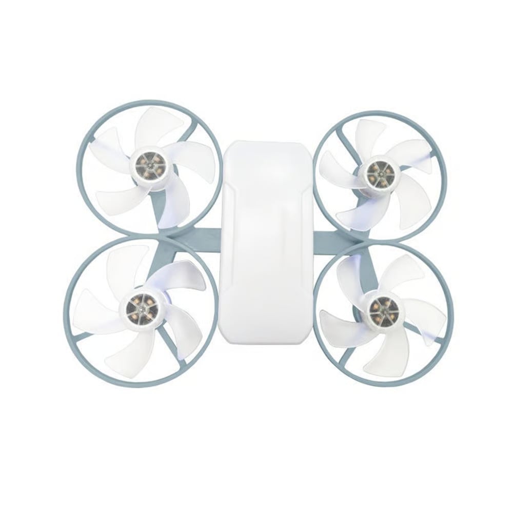 💡LED Ceiling Fan Light with Remote – Drone Design, 20W, 3 Lighting Modes, E27