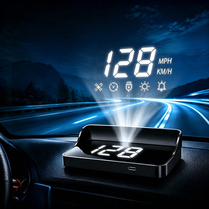 🔥🔥Head Up Display Car GPS Digital Speedometer