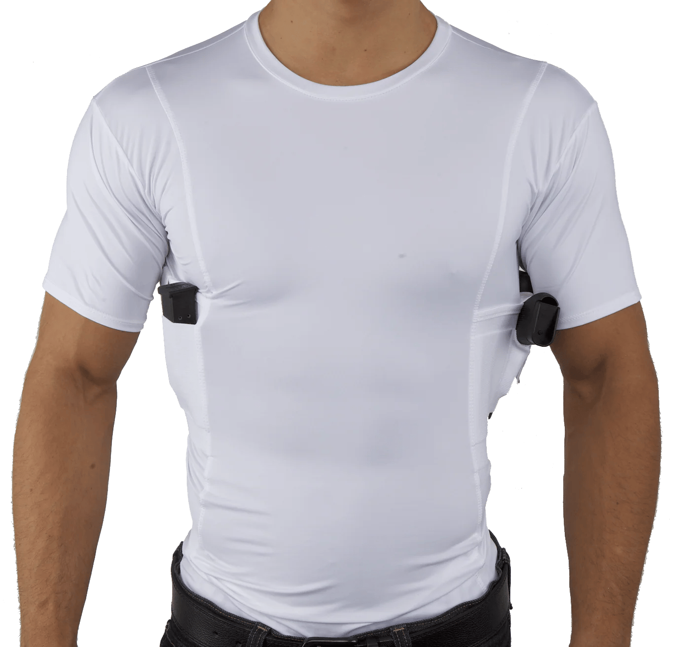 Ghost Tee-Concealed Carry Crew Neck Tee