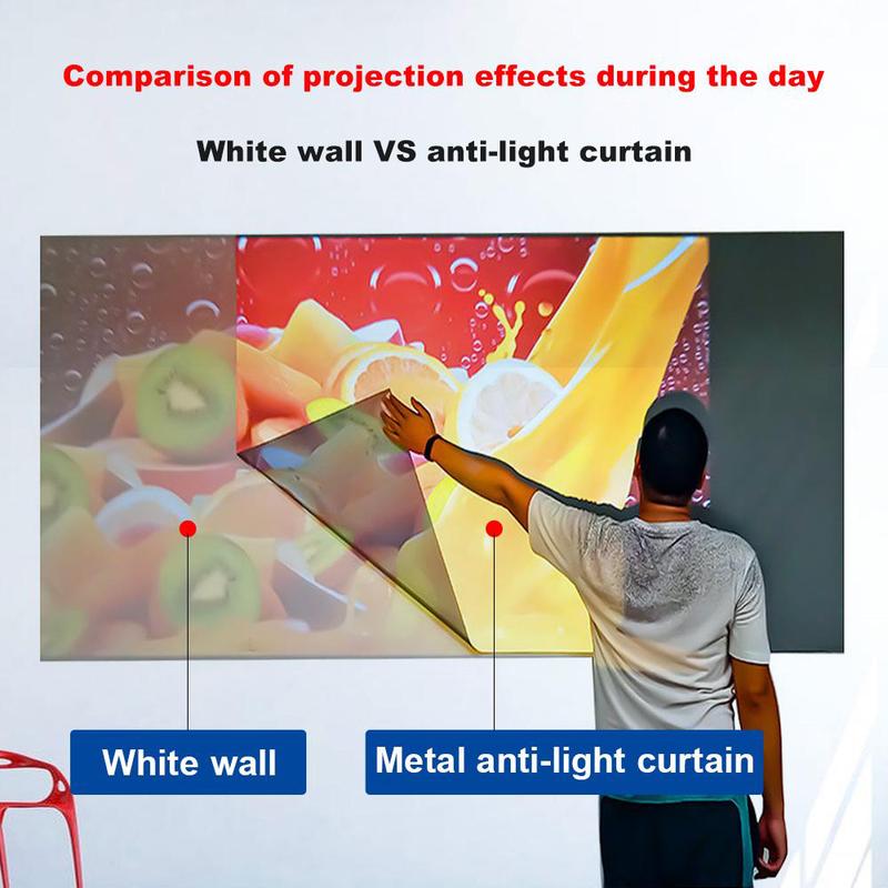 4K Metal Lightproof Foldable Portable Movie Screen (16:9)🎥✨