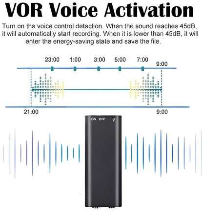 🔥 Mini Voice Recorder – Smart Sound Capture, Compact & Easy to Use, Long Battery Life 🔋