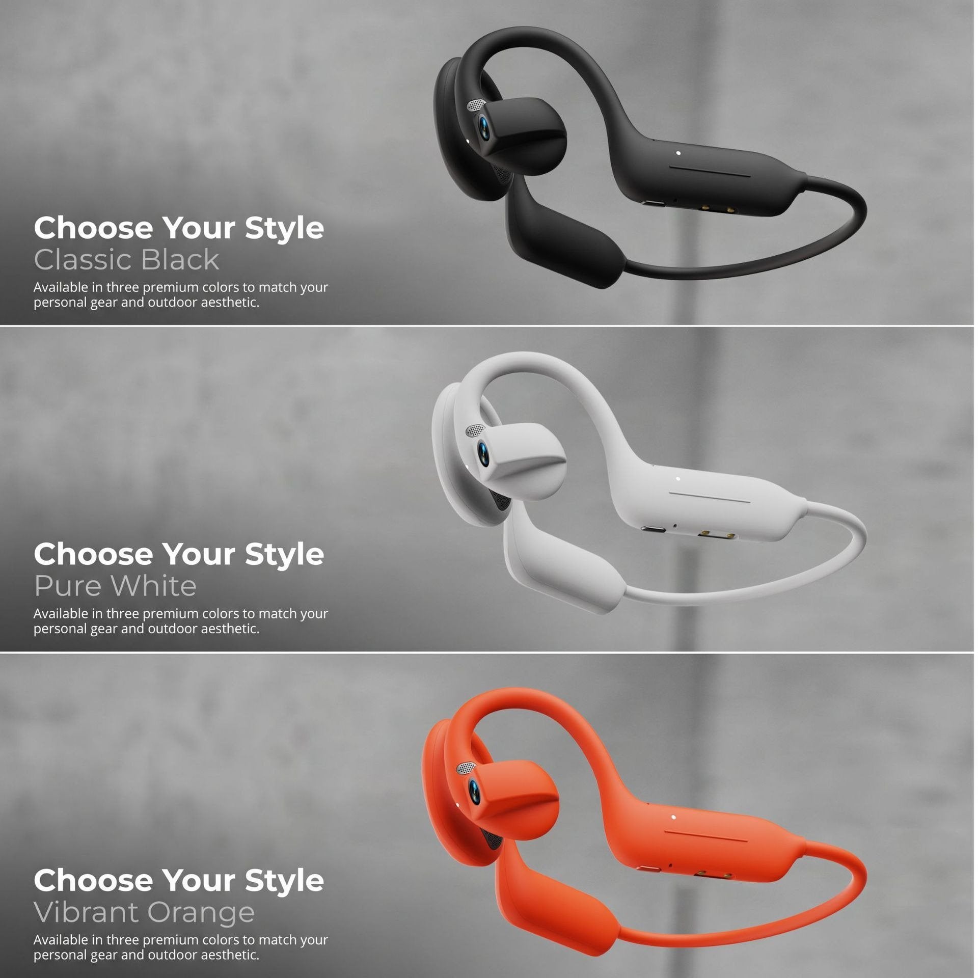 🏆 50K+ SOLD! 49% OFF🎧 8MP Smart Camera Open-Ear Headset – POV Video, Calls & AI Assistance 🎥⛺