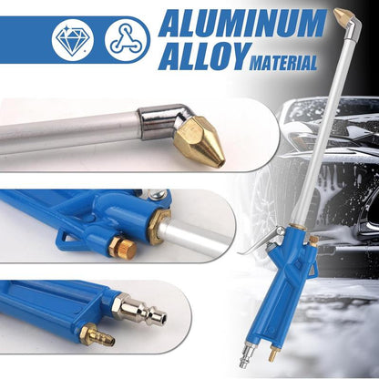 High-Pressure Pneumatic Air Blow Gun with Extended Nozzle for Engine & Mechanical Deep Cleaning