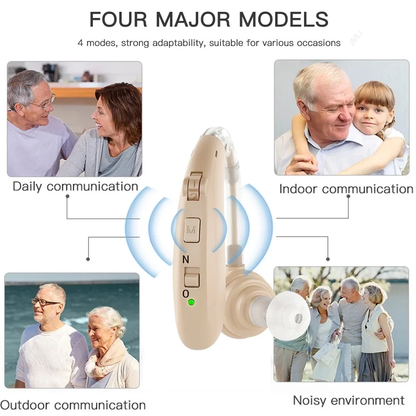 Rechargeable BTE Hearing Aid G-25-BG