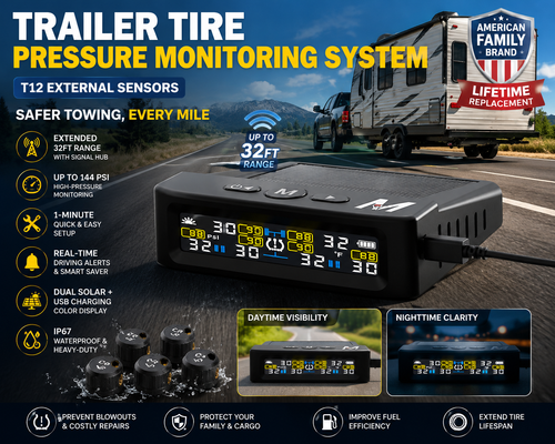 Tire Pressure Monitoring System – T12 External Sensors