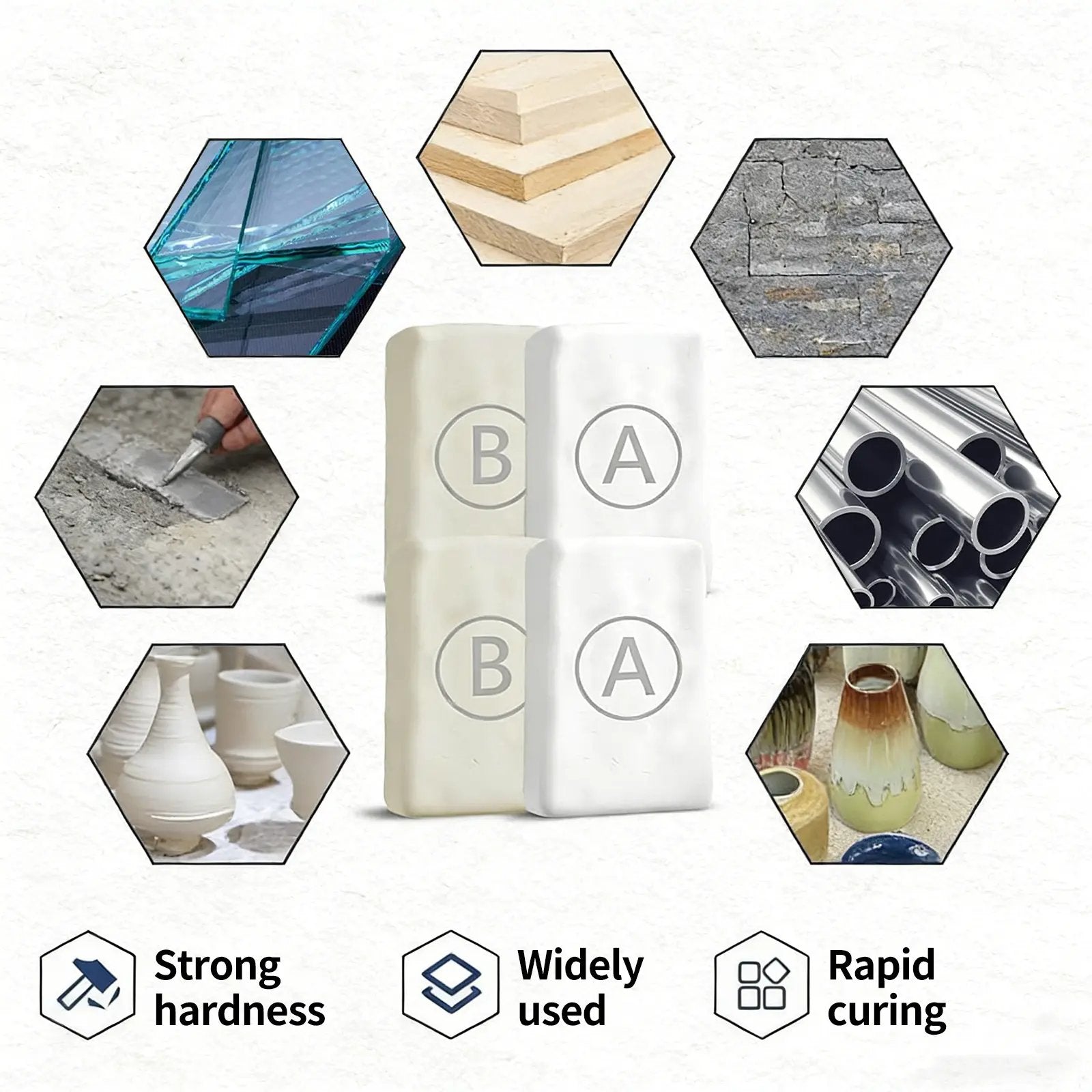 🔥🛠️ High-Strength Multi-Purpose Repair Clay