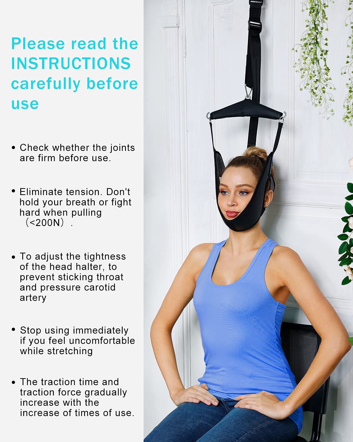 Cervical Neck Traction Device – At-Home Decompression & Pain Relief