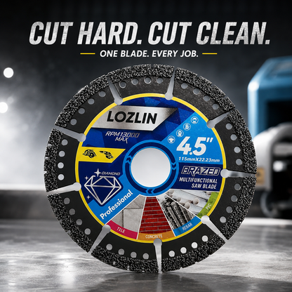 🛠️ ✨ 4.5" Multi-Material Diamond Blade - Zero Compromise, Max Durability