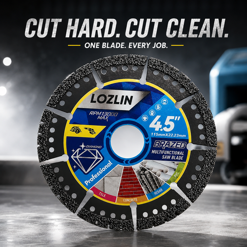 🛠️ ✨ 4.5" Multi-Material Diamond Blade - Zero Compromise, Max Durability