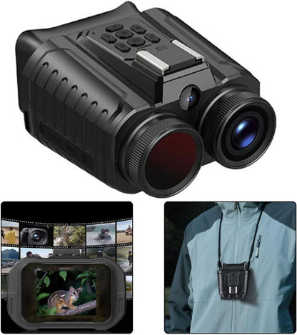 4K Night Vision Monocular Camera – 28X Zoom HD Screen
