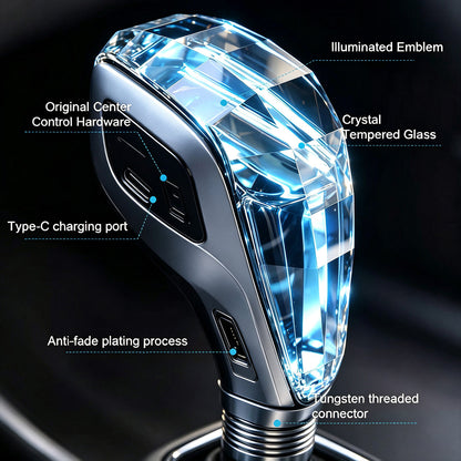 🔥2026 Car Hot Sale 49% OFF📢Crystal Car Gear Shift Knob