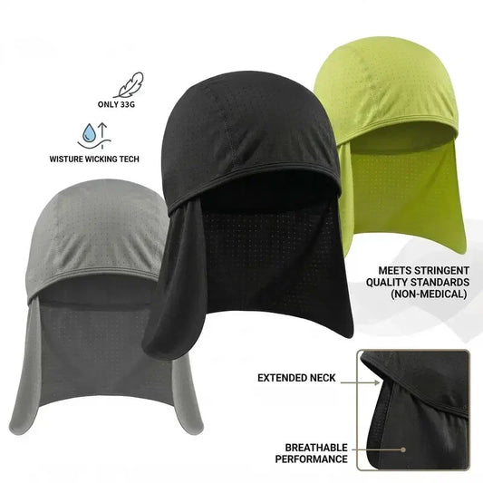 3-pack Cooling Skull Cap Elastic Hard Hat