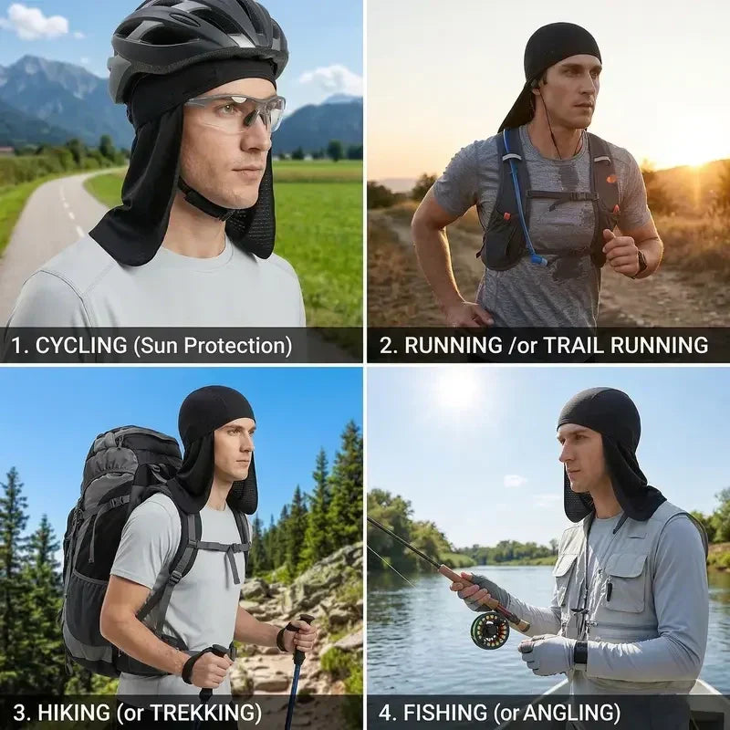 3-pack Cooling Skull Cap Elastic Hard Hat