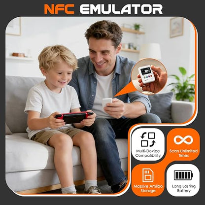 🎮 Pro NFC Emulator – Multi-Game Reader with OLED Display 🚀