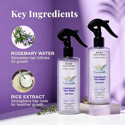 Nature X Science Rosemary & Rice Water Hair Spray🌿