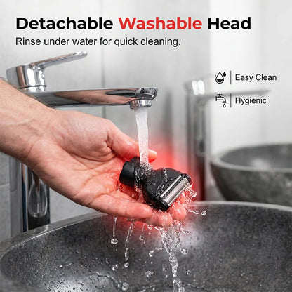 🥳2026 HOT SALE🥳💞50K+ SOLD!🪒💪 Reach-Anywhere Body Trimmer – Extendable handle, precision heads. Trim back, chest & legs yourself – no help needed! 🧔✨