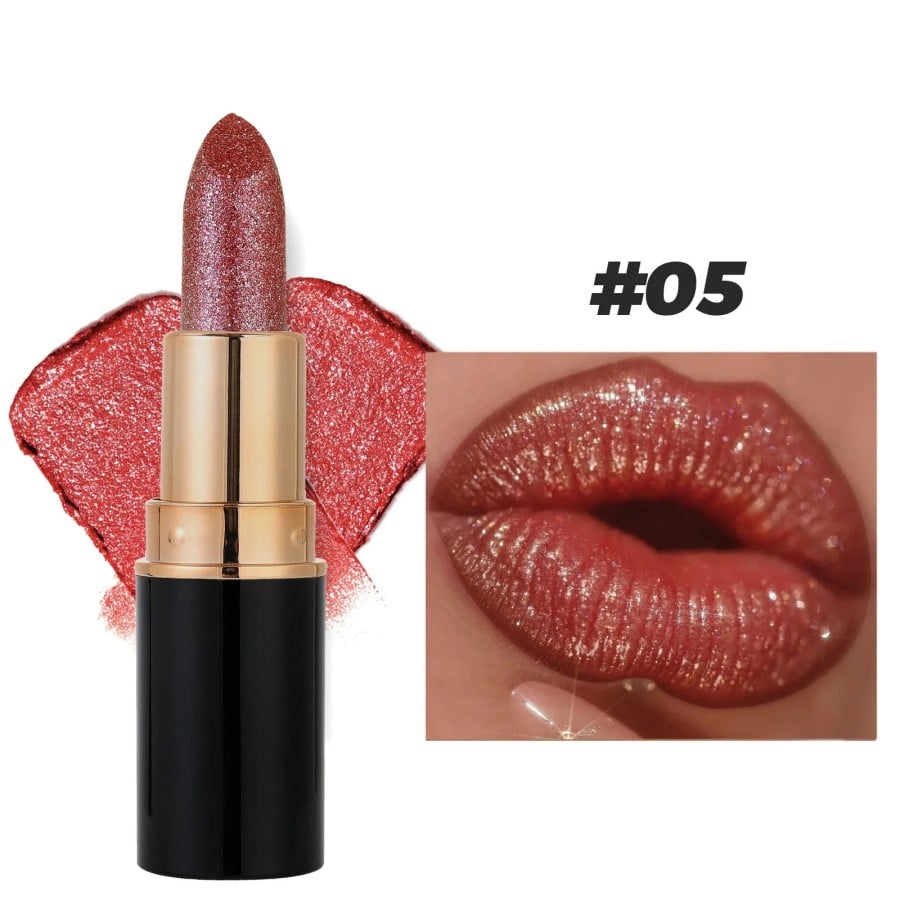 ✨💄Diamant-Lipgloss, Glitzer-Lippenstift, wasserfest