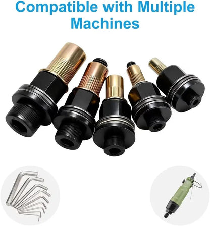 Head Rivet Nut Tool, M3 M4 M5 M6 M8 Rivnut Kit