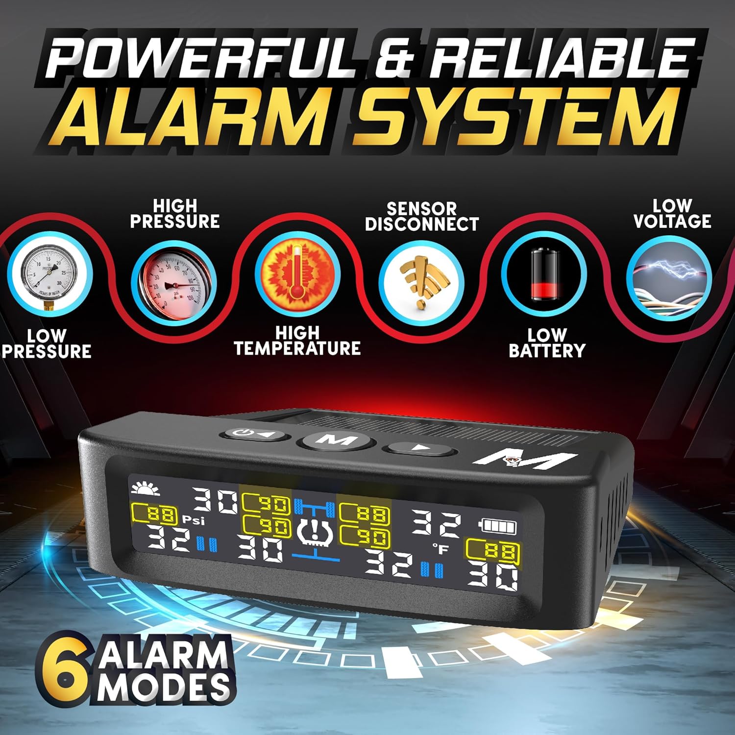 Tire Pressure Monitoring System – T12 External Sensors