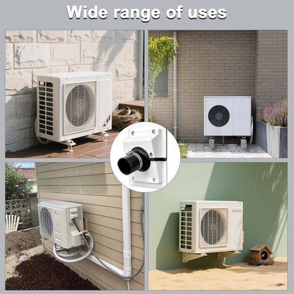 HVAC Wall Penetration and Duct Kit Cover---for Indoor and Outdoor Air Conditioning Systems