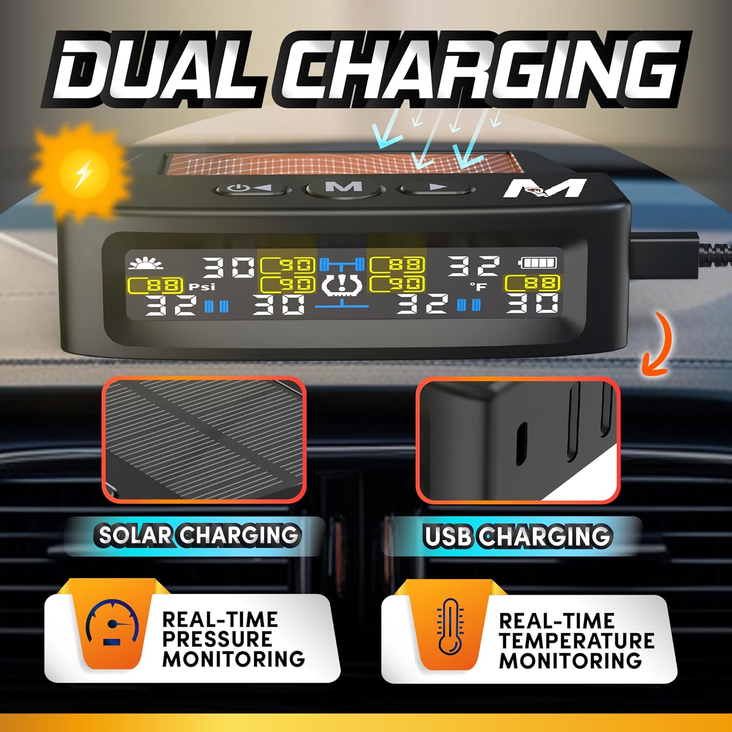 Tire Pressure Monitoring System – T12 External Sensors