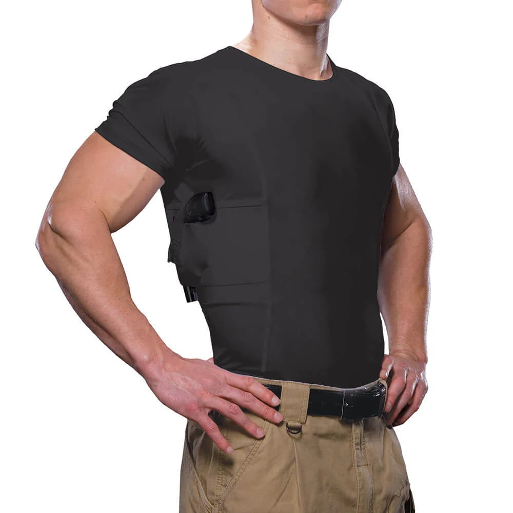 Ghost Tee-Concealed Carry Crew Neck Tee