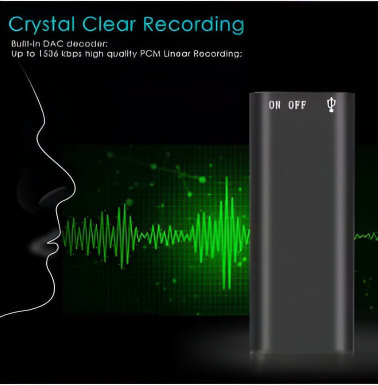 🔥 Mini Voice Recorder – Smart Sound Capture, Compact & Easy to Use, Long Battery Life 🔋
