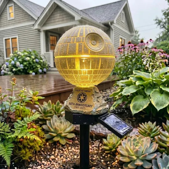 60th Anniversary Enterprise NCC-1701 Solar Garden Light