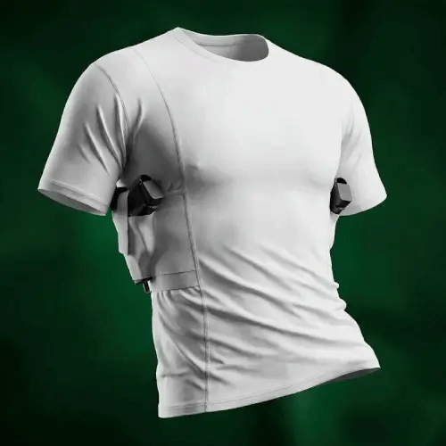Ghost Tee-Concealed Carry Crew Neck Tee
