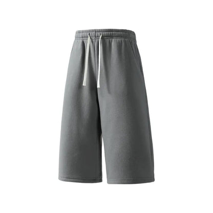 Men’s Athletic Sweat Shorts – Lightweight Drawstring Workout Shorts for Basketball, Running & Gym Training