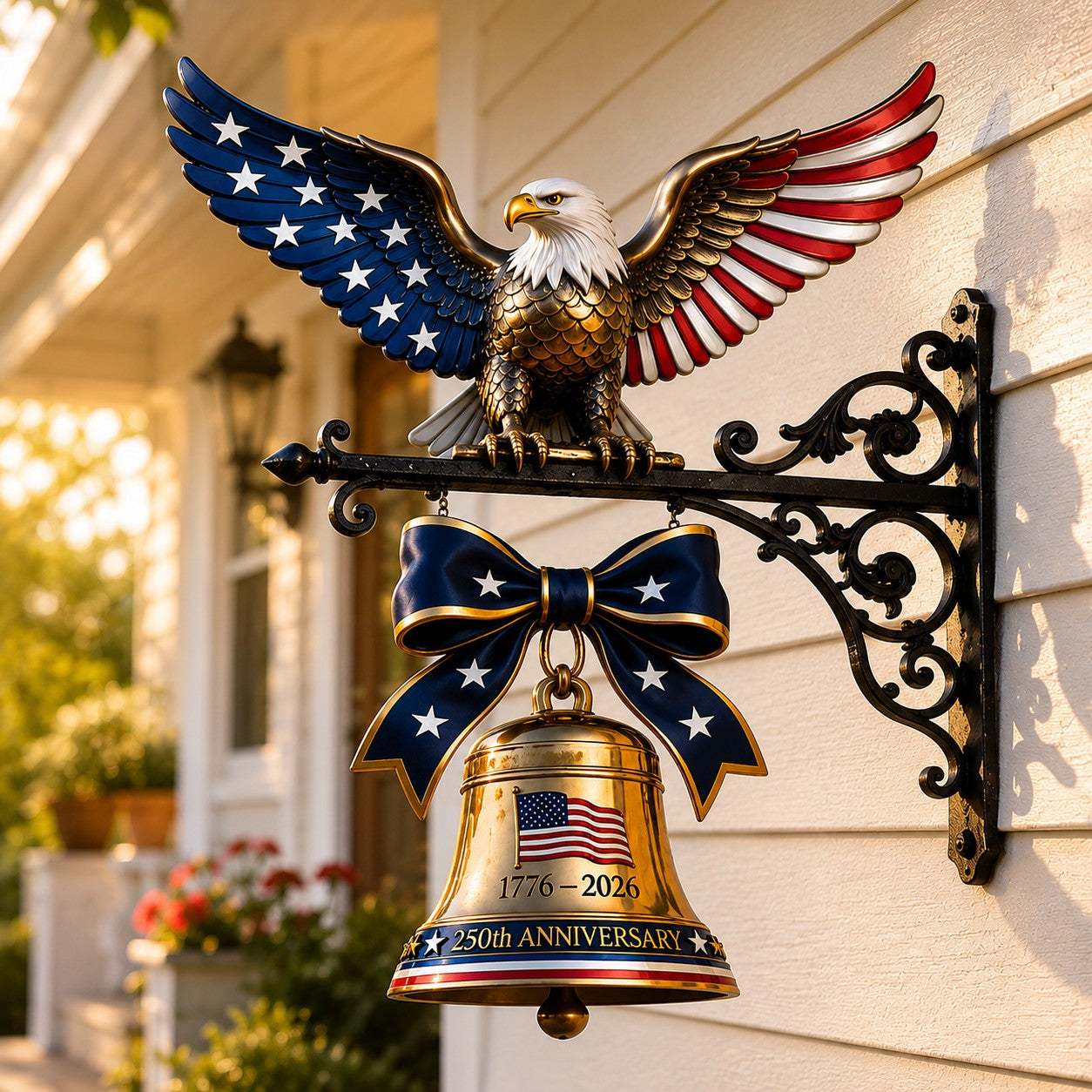 🔔 Ring in the Semiquincentennial: 1776-2026 "Spirit of Liberty" Eagle Bell
