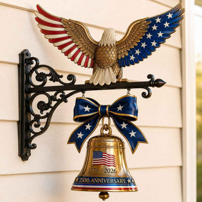 🔔 Ring in the Semiquincentennial: 1776-2026 "Spirit of Liberty" Eagle Bell