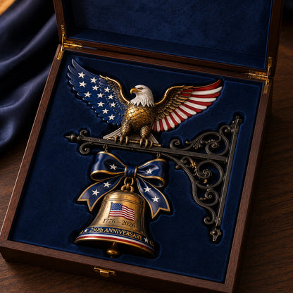 🔔 Ring in the Semiquincentennial: 1776-2026 "Spirit of Liberty" Eagle Bell