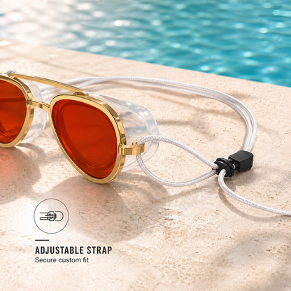 The "Sunglasses" Goggles: 180° Panoramic View & Crystal Clear Vision