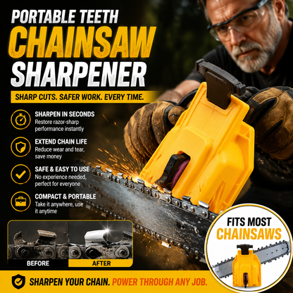 Portable Teeth Chainsaw Sharpener