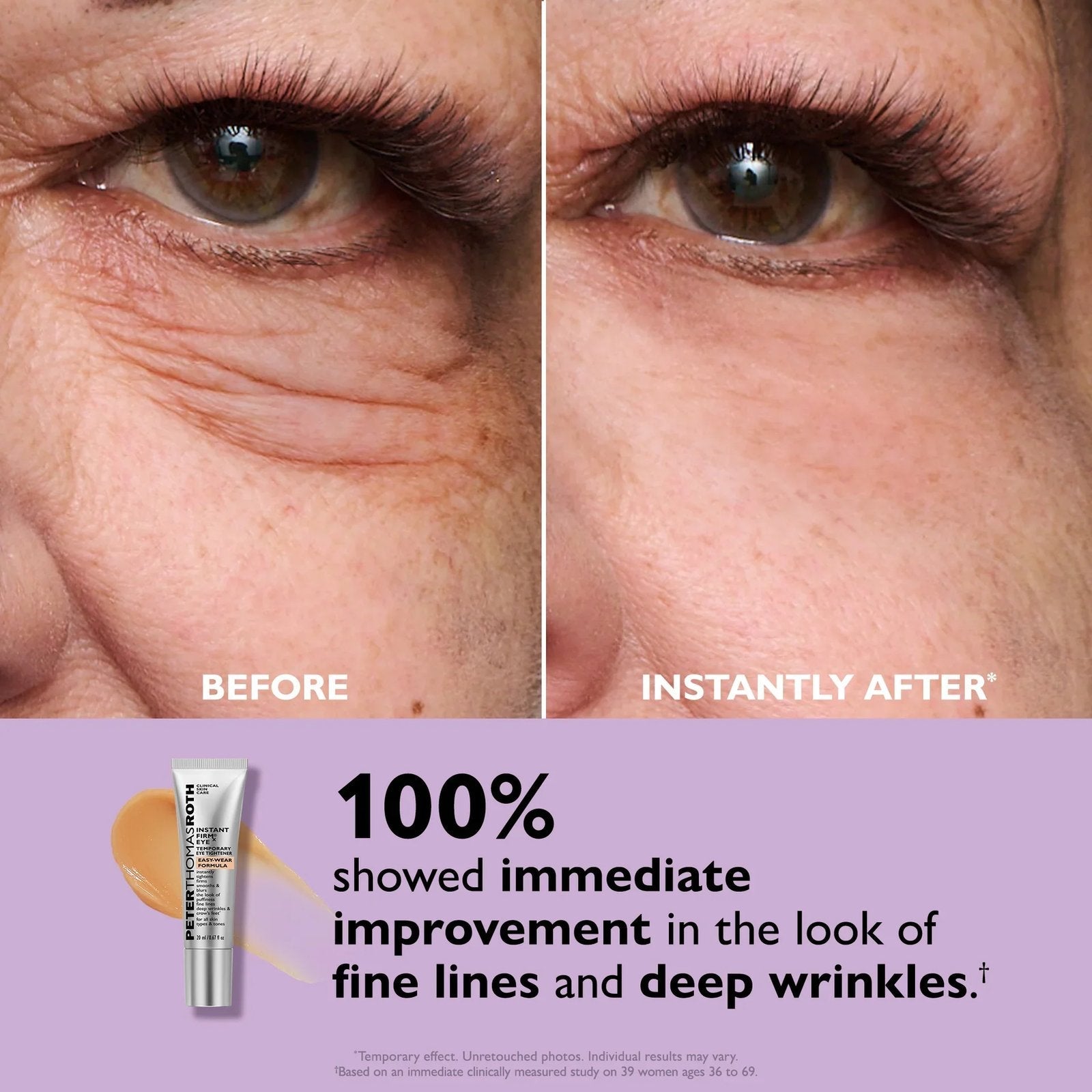 Instant Eye Tightener Primer – Firming Under Eye Serum with Hyaluronic Acid & Vitamin E
