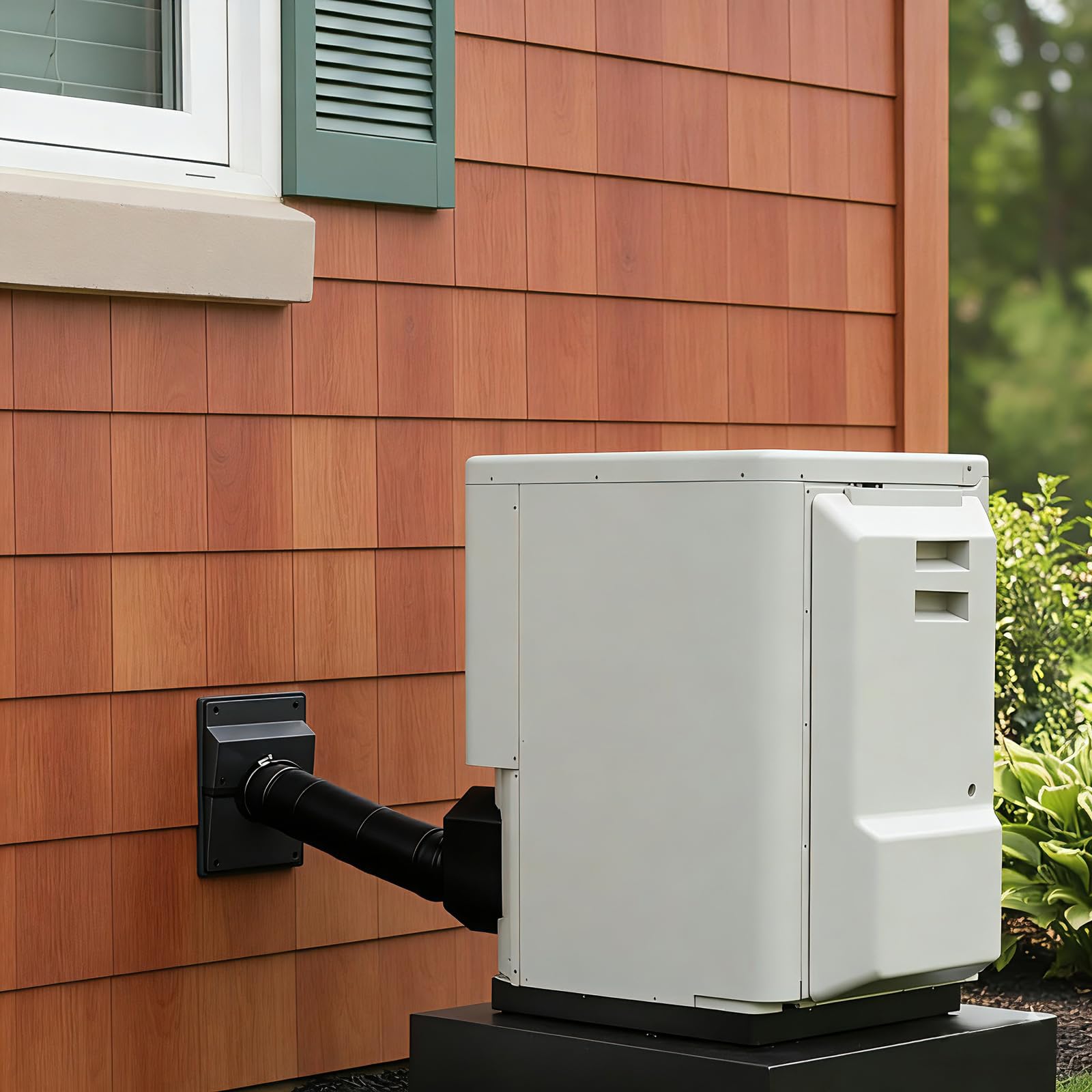 HVAC Wall Penetration & Line-Set Cover Kit – Retrofit Finish Solution