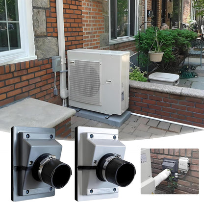 HVAC Wall Penetration & Line-Set Cover Kit – Retrofit Finish Solution