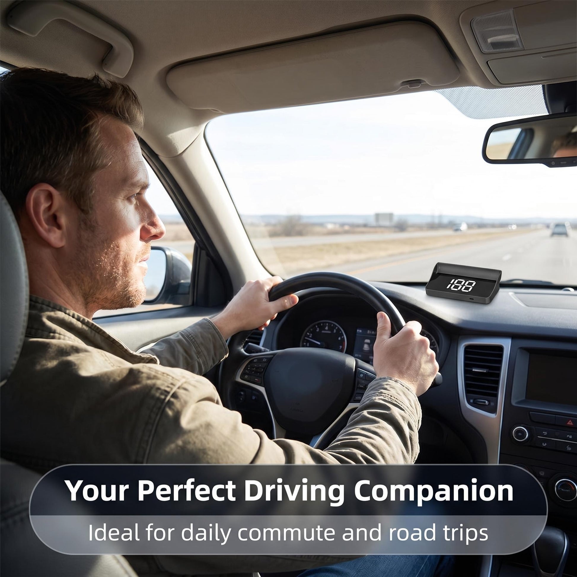 🔥🔥Head Up Display Car GPS Digital Speedometer