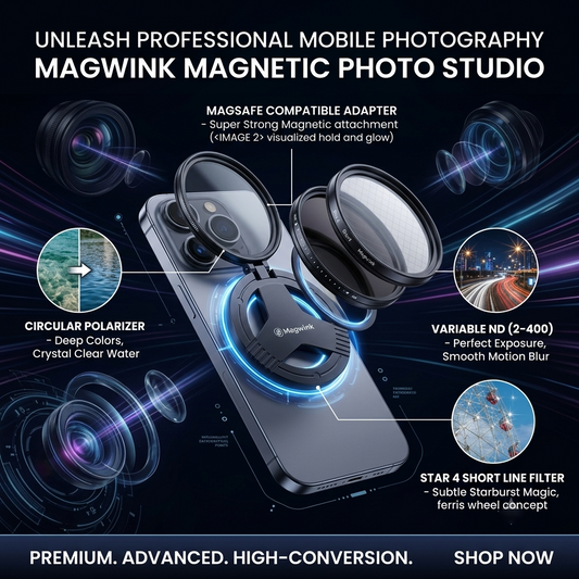 📸 Magwink PZ300 MagSafe Polarizing Filter