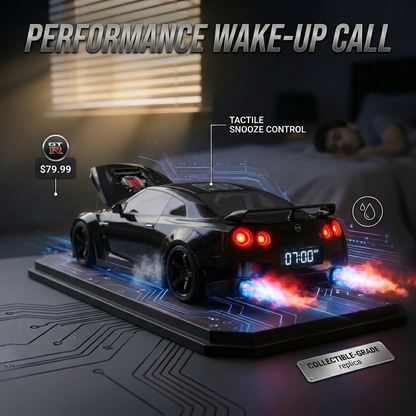 🏎️Hypercar Alarm Clock⏰Realistic Engine & Light Effects🔥