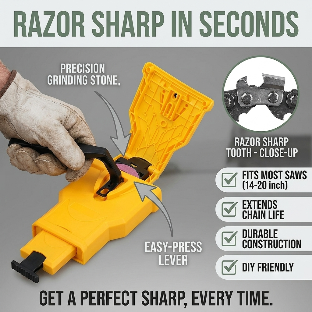 Portable Teeth Chainsaw Sharpener