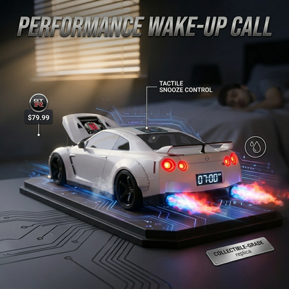 🏎️Hypercar Alarm Clock⏰Realistic Engine & Light Effects🔥