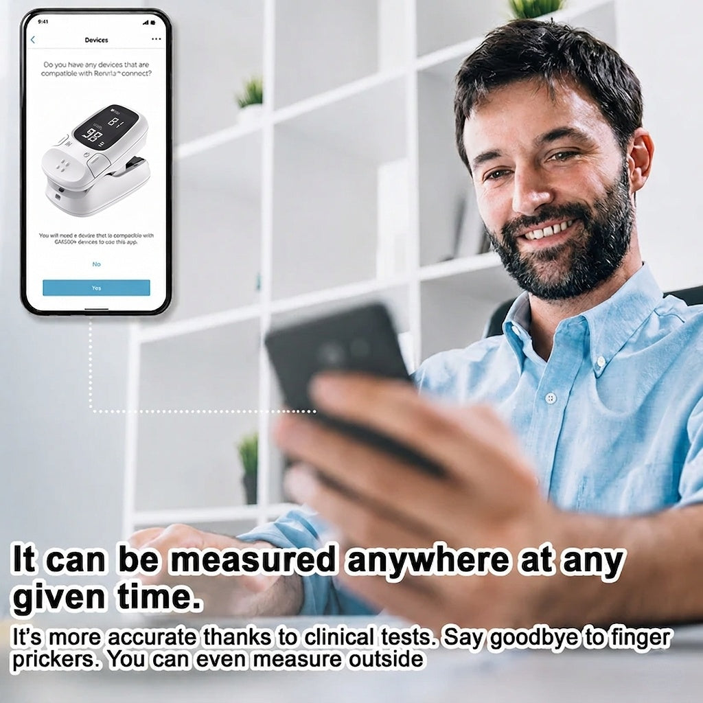 Non-Invasive Blood Glucose Monitor---Multi-Function Health Monitoring Device