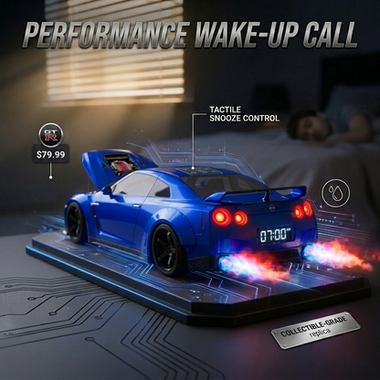 🏎️Hypercar Alarm Clock⏰Realistic Engine & Light Effects🔥