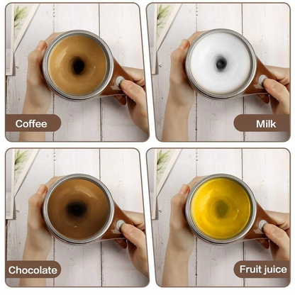 Self Stirring Mug – Rechargeable Magnetic Automatic Mixing Cup